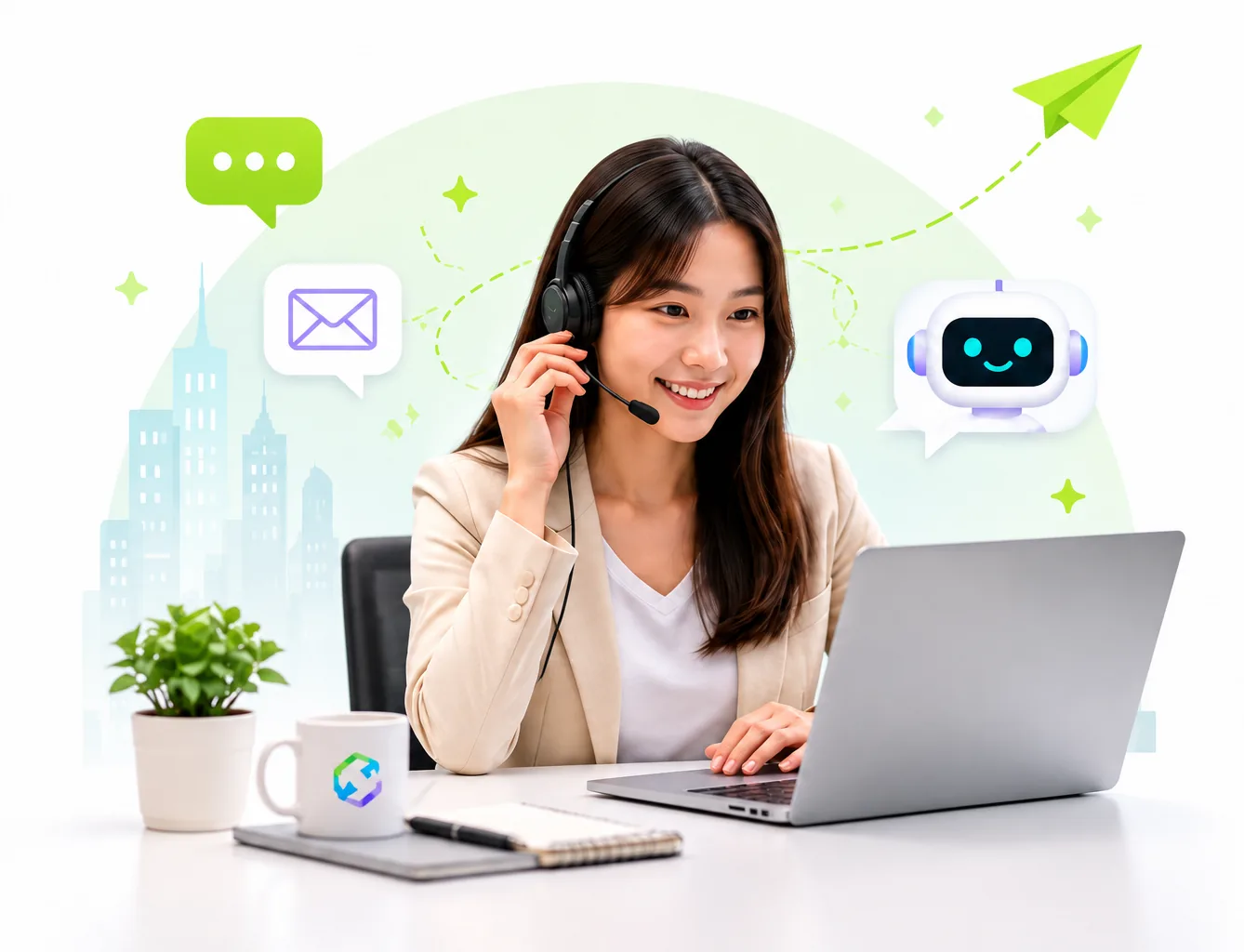HectoSphere AI Platform Illustration